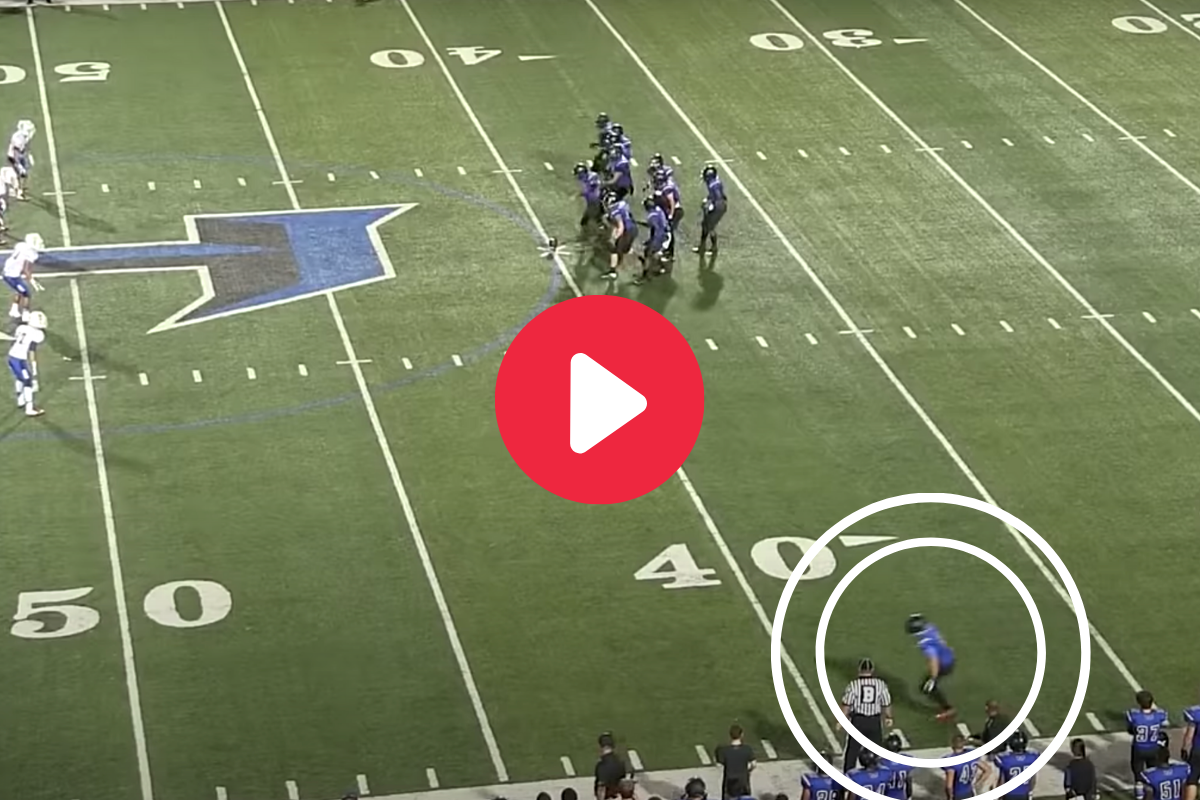 The "Invisible Player" Onside Kick Trick Play Made for Easy Recovery