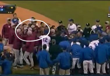 Jameis Winston Had To Be Dragged Away From UF-FSU's Bench-Clearing Brawl