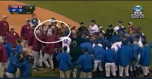 Jameis Winston Had To Be Dragged Away From UF-FSU’s Bench-Clearing Brawl