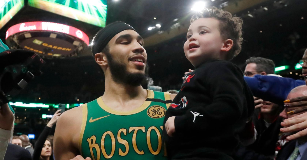 Jayson Tatum S Dating Life Is Secondary To Young Son Deuce Fanbuzz