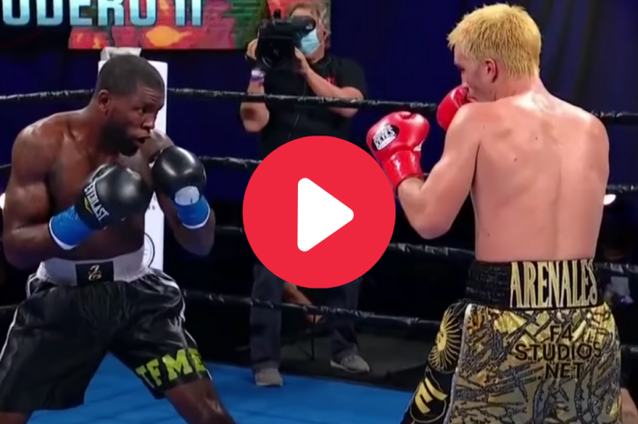Surprise Uppercut Knocks Opponent’s Lights Completely Out