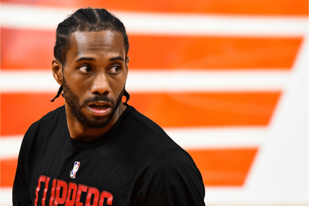 Kawhi Leonard prepares for a Western Conference semifinal playoff matchup.