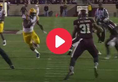 Leonard Fournette Trucked the Soul Out of Texas A&M Defender