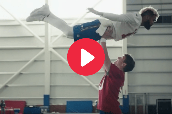 Eli Manning’s “Dirty Dancing” Commercial With OBJ is a Treat