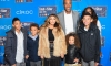 Scottie Pippen and his family during an event.