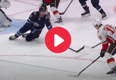 NHL Player Blocks Puck With His Face, And Somehow Returns to Game