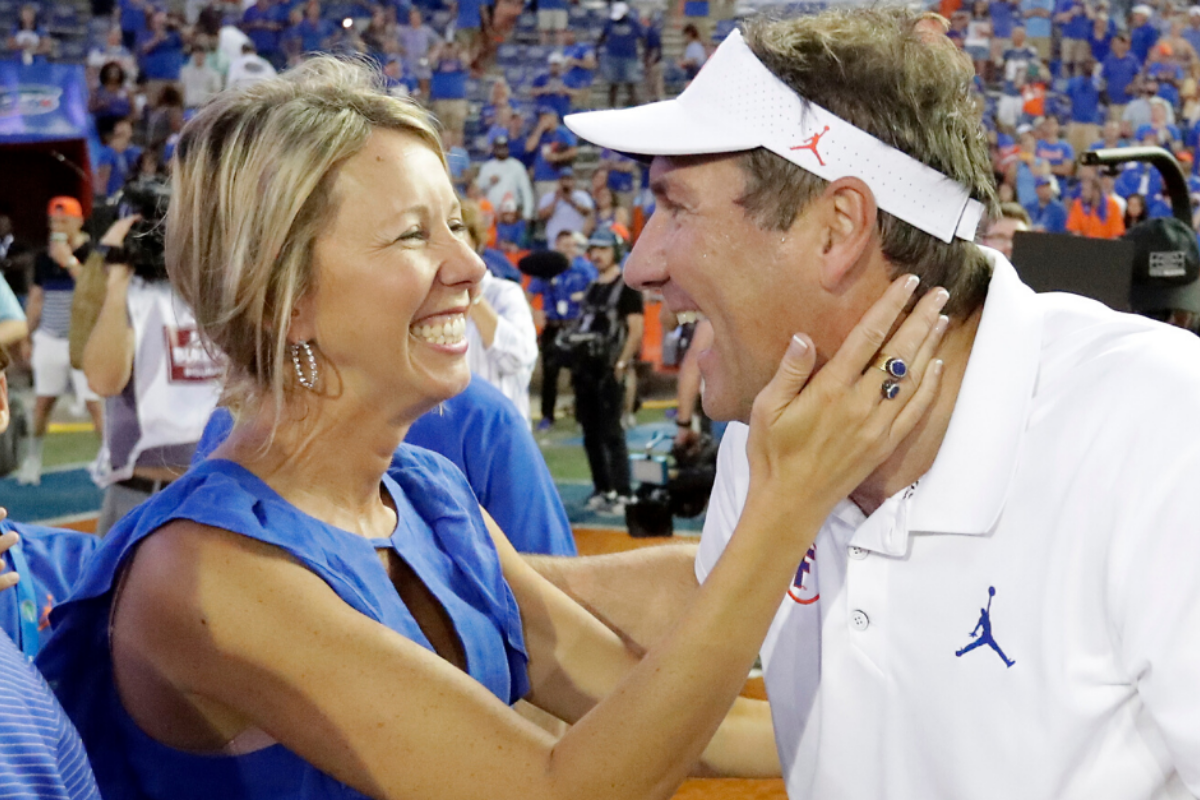 Dan Mullen Wife Megan Mullen Kids Her Pregame Tradition At Florida Fanbuzz