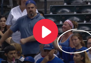 Dancing Dad Embarrasses Daughter at Baseball Game