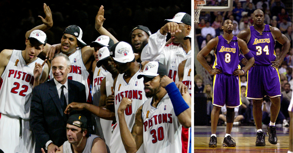 2004 Nba Finals How The Detroit Pistons Ended The Lakers Dynasty Fanbuzz