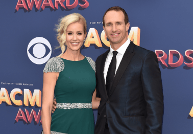 Drew Brees Met His Wife After Downing 17 Shots on His Birthday