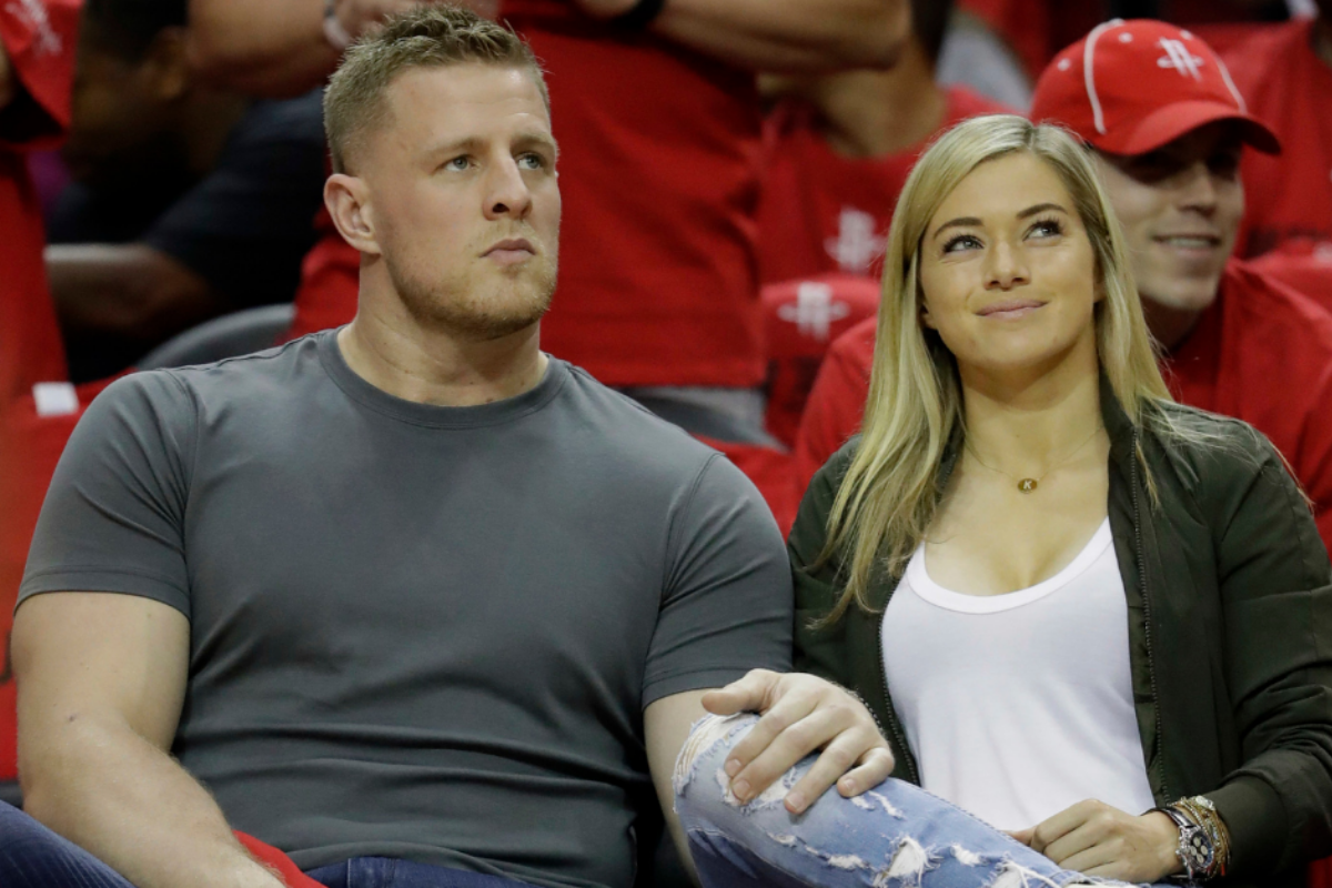 J J Watt Wife Who Is Kealia Ohai How Did They Meet Fanbuzz