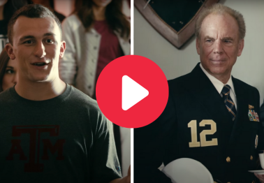 Johnny Manziel Hilariously Rooms With Roger Staubach in Heisman Commercial