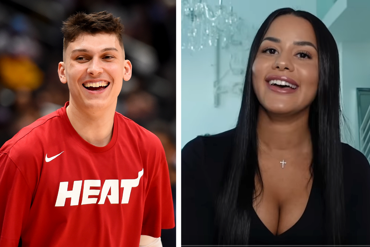 Tyler Herro takes a couple visits
