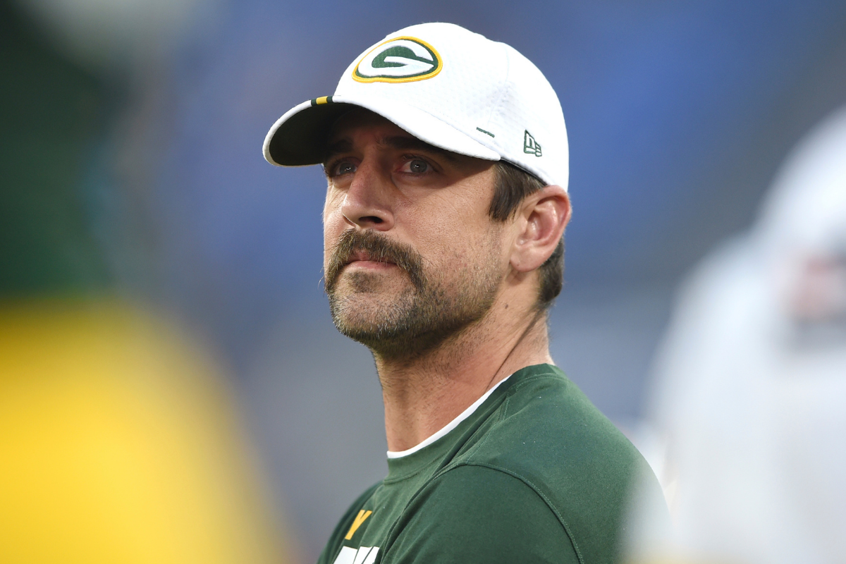 Nobody Rocks a Mustache Quite Like Aaron Rodgers - FanBuzz