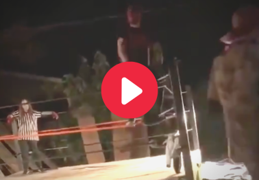 Amateur Wrestler Snaps Both Legs in Backyard Ring Jump