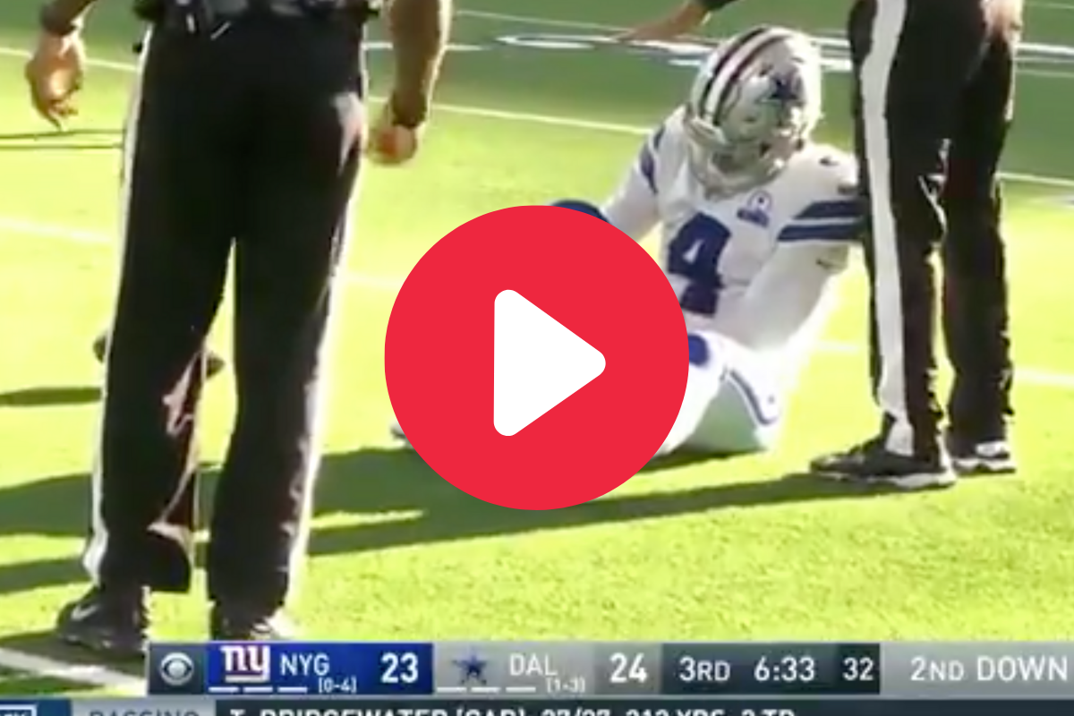 Dak Prescott Ankle Injury Gruesome Injury Video + Update Fanbuzz