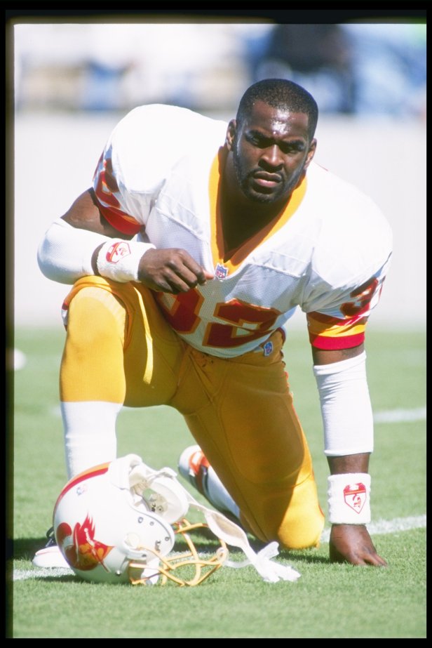 Errict Rhett With the Tampa Bay Buccaneers