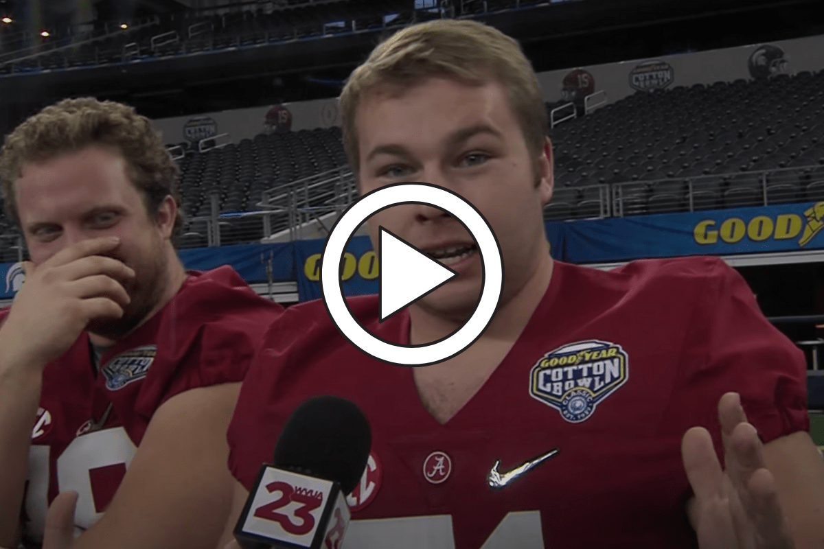 Alabama Player Nails Nick Saban Impression, And His Teammate Can’t Stop Laughing