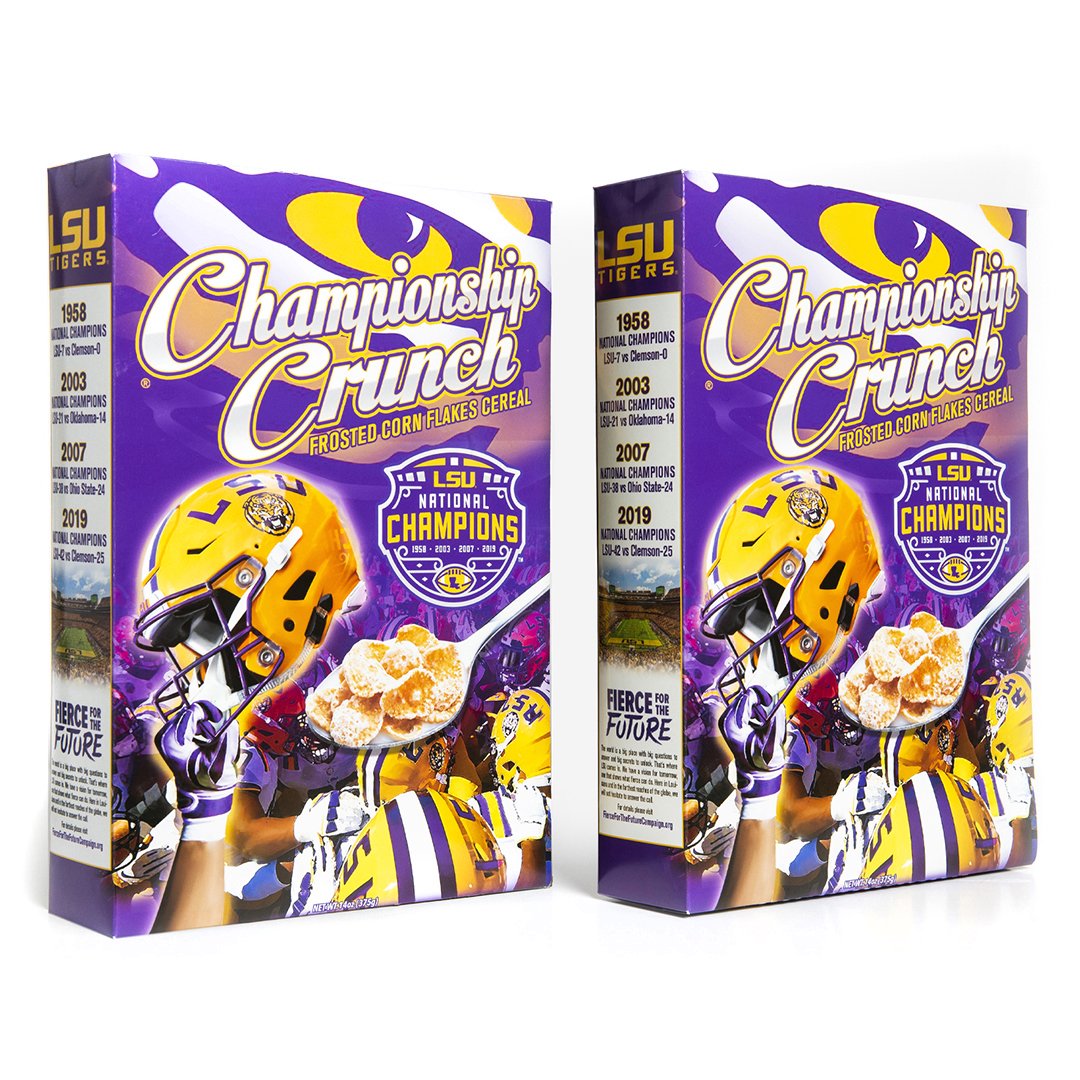 LSU Championship Crunch 2-Pack