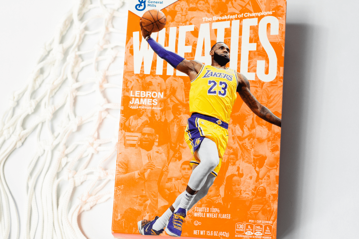 LeBron James Covers Iconic Wheaties Box for First Time