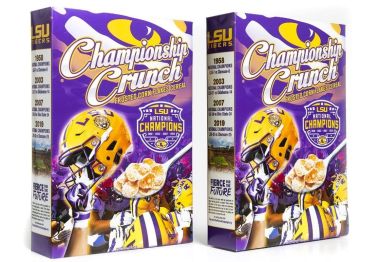 LSU National Championship Cereal Gives ?Breakfast of Champions? a New Meaning