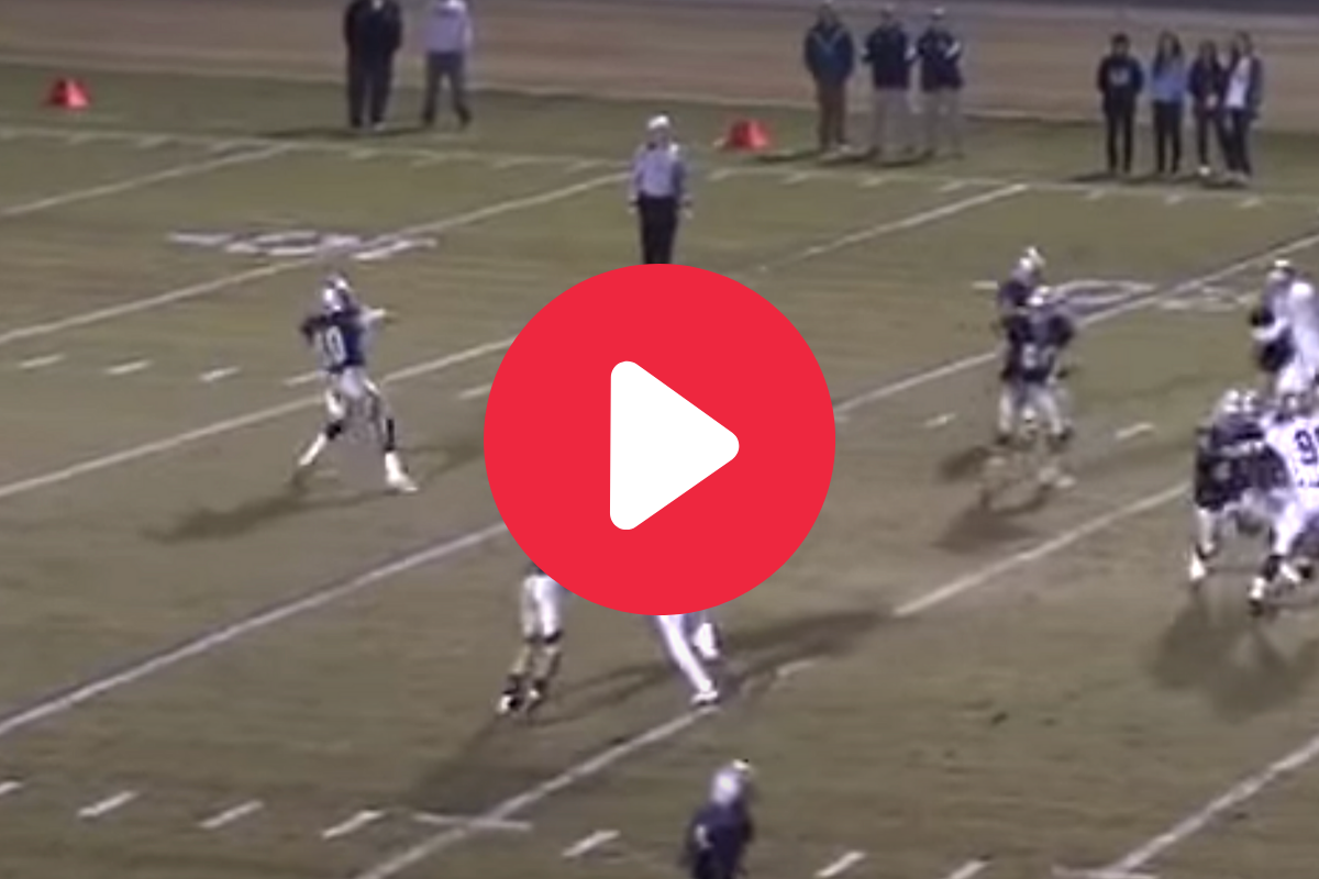 High Schooler’s 77 Yard Pass in the Air Made for Trick Play Glory