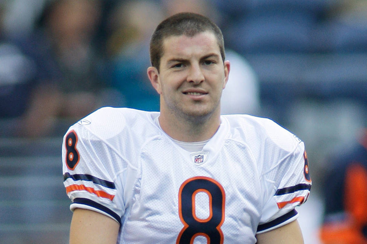 Rex Grossman during a game for the Chicago Bears.