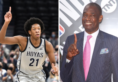 Dikembe Mutombo's Son is Becoming a Blocking Expert at Dad's Alma Mater