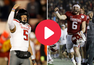 The Mahomes vs. Mayfield Showdown That Rewrote the NCAA Record Book