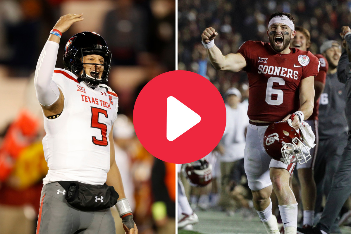 The Mahomes vs. Mayfield Showdown That Rewrote the NCAA Record Book