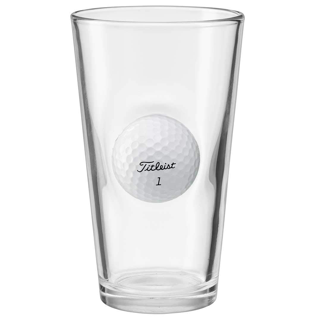 pint glass beer golf