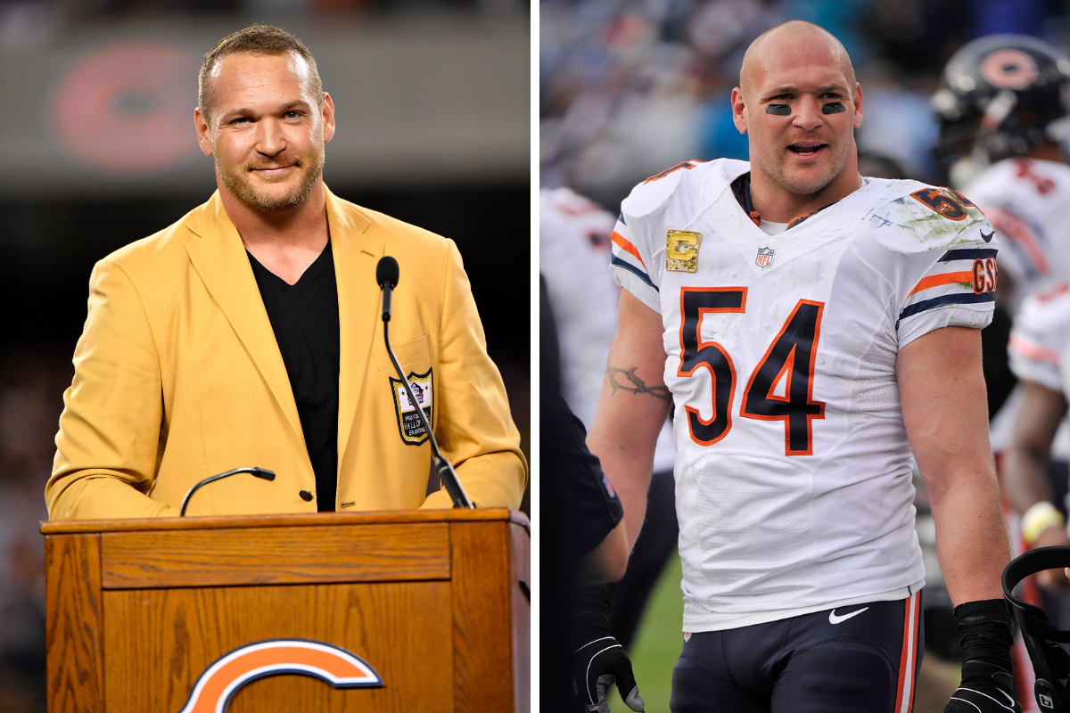 Brian Urlacher Has Hair Now, And He Looks So Different