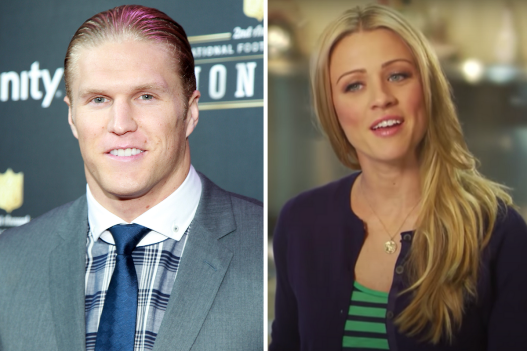 Clay Matthews and his wife Casey Noble