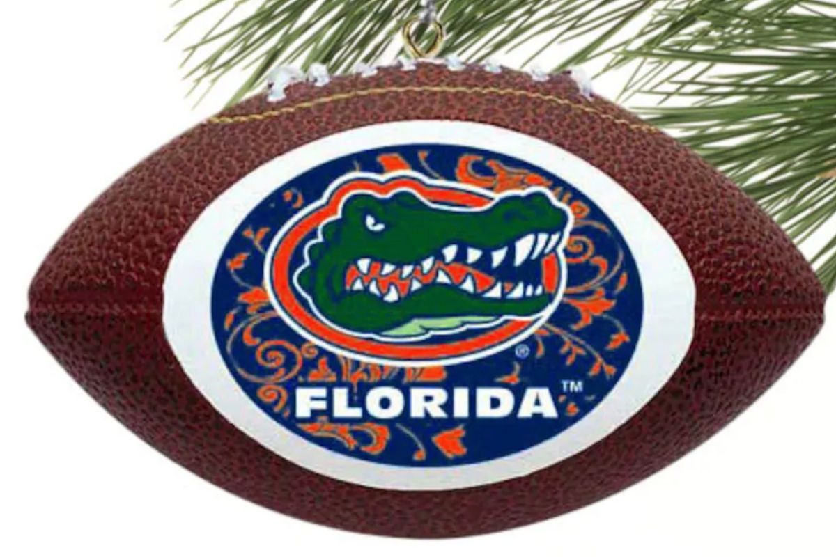Florida Gators christmas ornament