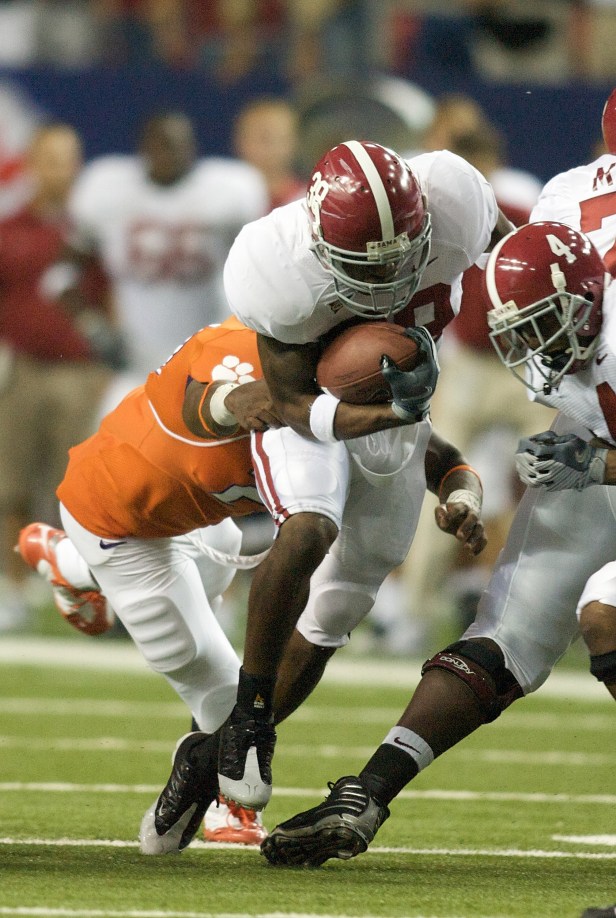 Glenn Coffee Carries Ball at Alabama