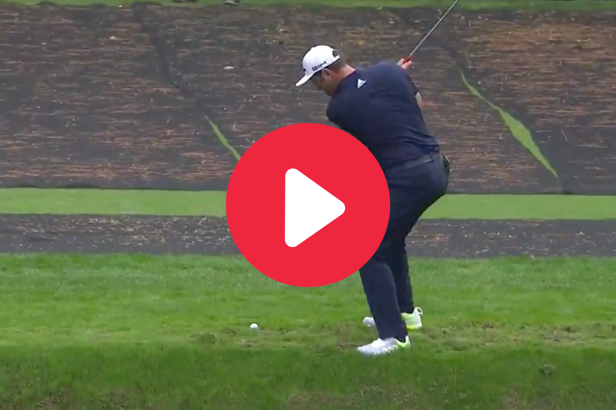 Watch: Golfer Jon Rahm's stunning hole-in-one shot that skims across water  – Firstpost