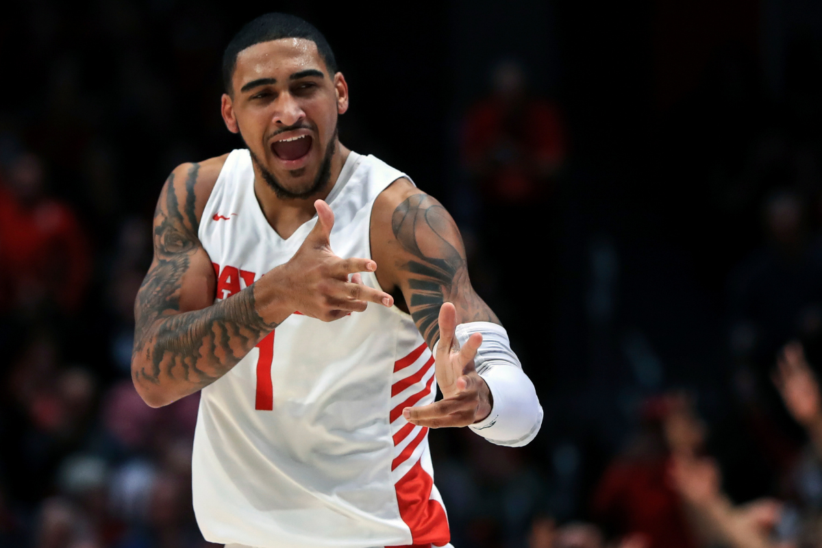 Derrick Rose can relate to Obi Toppin at the three-point line Derrick Rose can relate to Obi Toppin at the three-point line