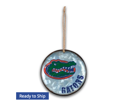 New Old Stock Florida Gator Suncatcher or Ornament w/Suction cup 