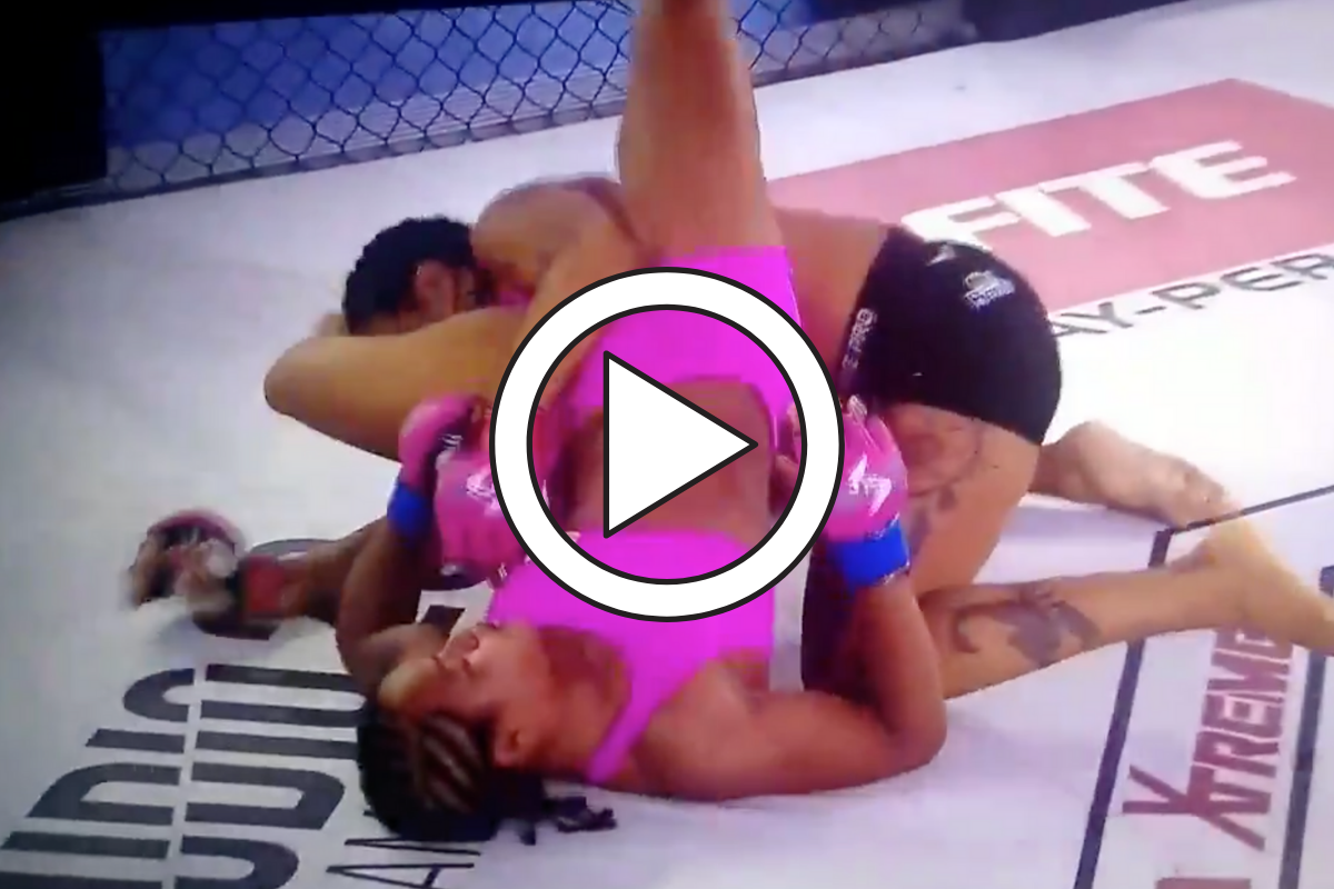 Female MMA Fighter Snaps Arm Mid-Round, But Keeps Going