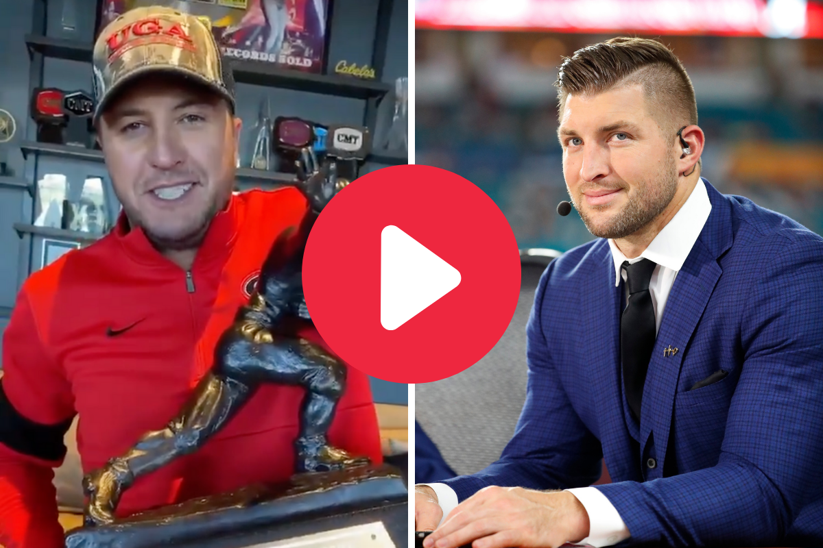 Tim Tebow Auctioned His Heisman Trophy, and a Country Star UGA Fan Won It