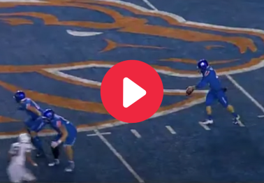 Punter Kicks Ball Off Teammate's Head for Hilarious Negative Play