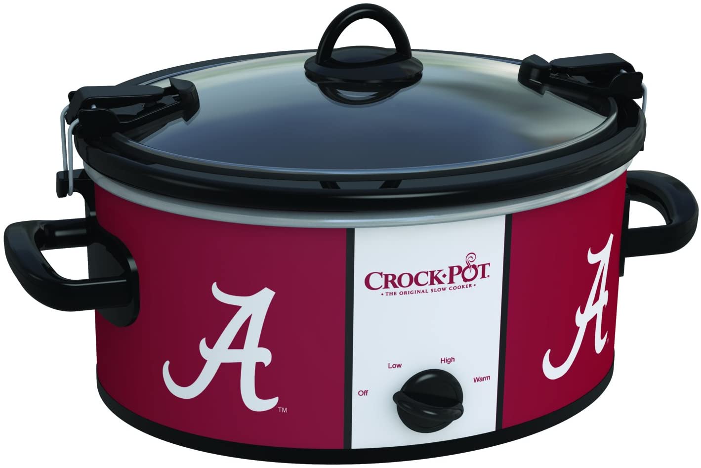 Crock-Pot Alabama Crimson Tide Collegiate 6-Quart Cook & Carry Slow Cooker