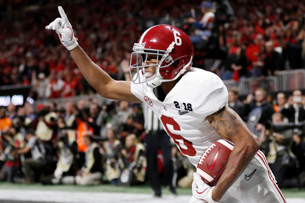 DeVonta Smith Cemented Himself as Alabama’s Best WR Ever