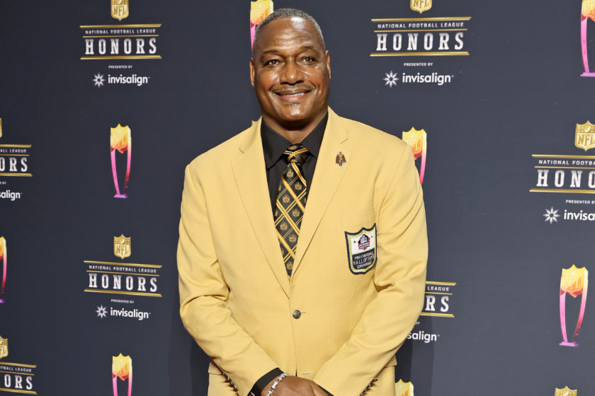 Hall of Famer Derrick Brooks at the 2022 NFL Honors.