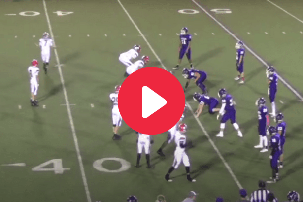 High Schooler’s “Walk to the Sideline” Trick Play Hilariously Fools Everyone