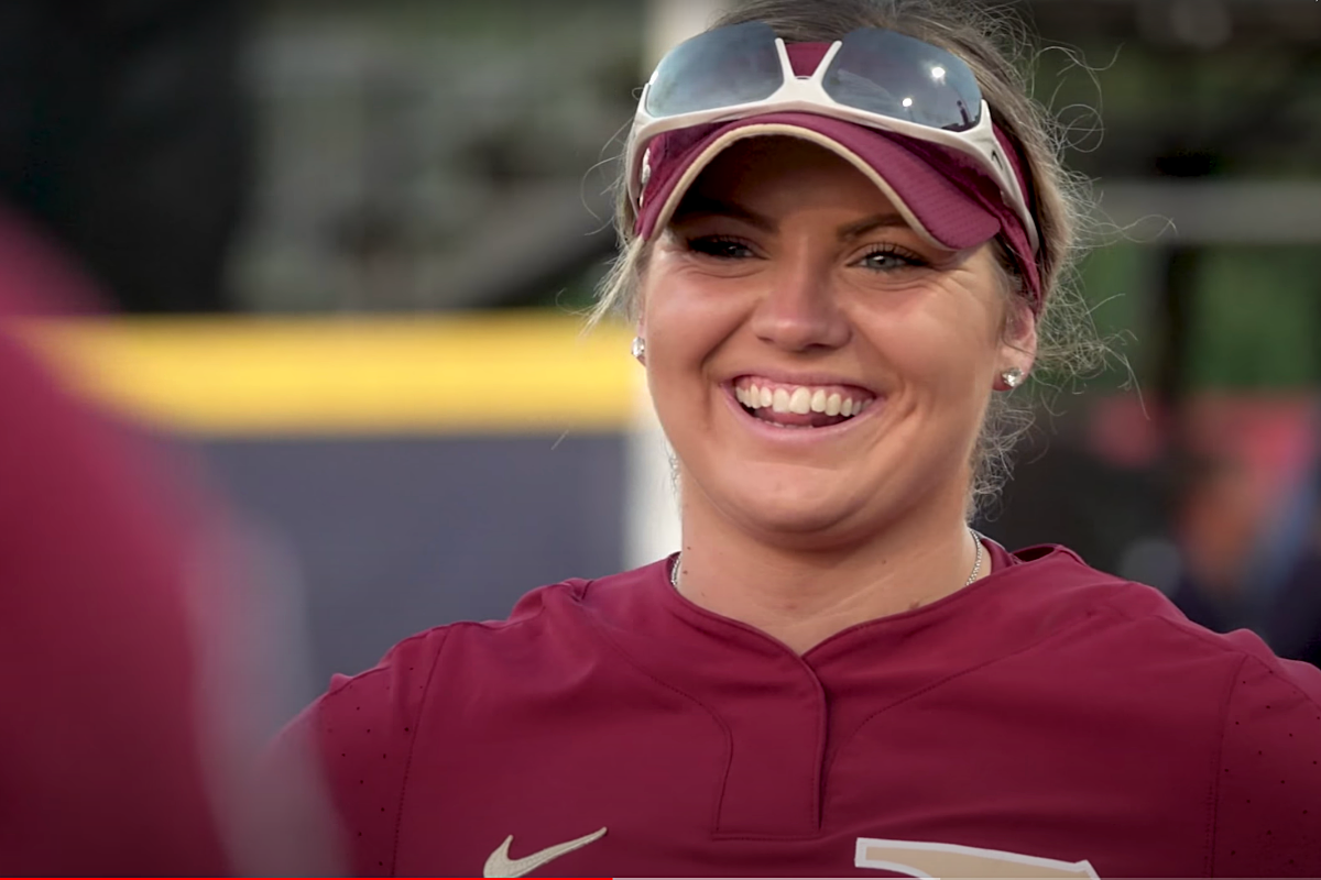 fsu softball visor