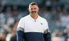 Tennessee Titans head coach Mike Vrabel prepares to face the Oakland Raiders in 2019.