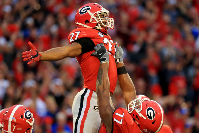 Nick Chubb was one on the best running backs in Georgia history, but his High School numbers are even more insane. 