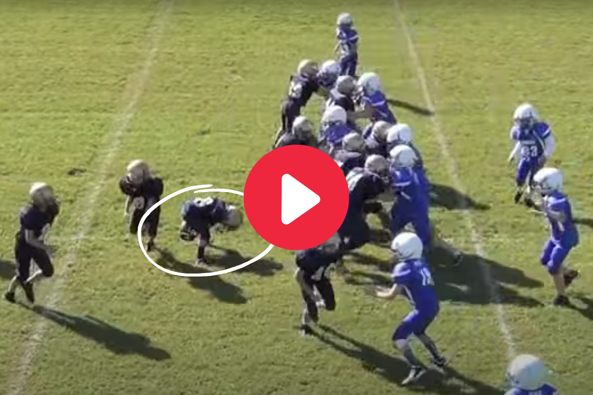 Pee Wee Player’s “Through-The-Legs” Trick Play is Adorably Brilliant
