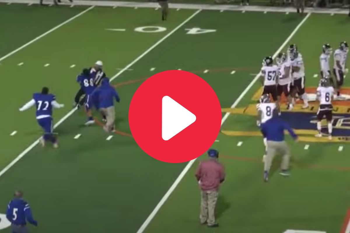 Angry HS Player Tackles Referee After He Ejected Him